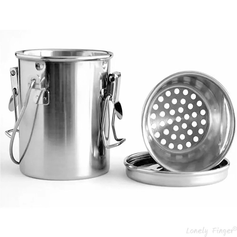 Large Artist Brush Clean Bucket Stainless Steel Brush Washer for Oil Painting