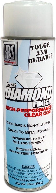 KBS Coatings 8114 High Gloss Diamond Finish Clear Aerosol