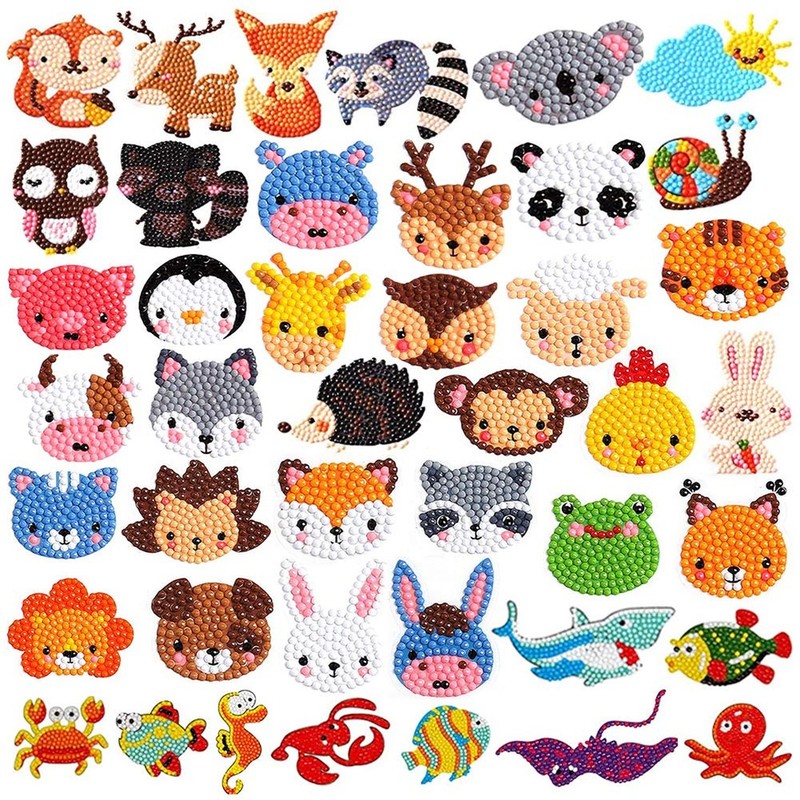 Labeol Diamond Art Kits for Kids Boys and Girls Ages 6-8-10-12 Easy to DIY Cr…