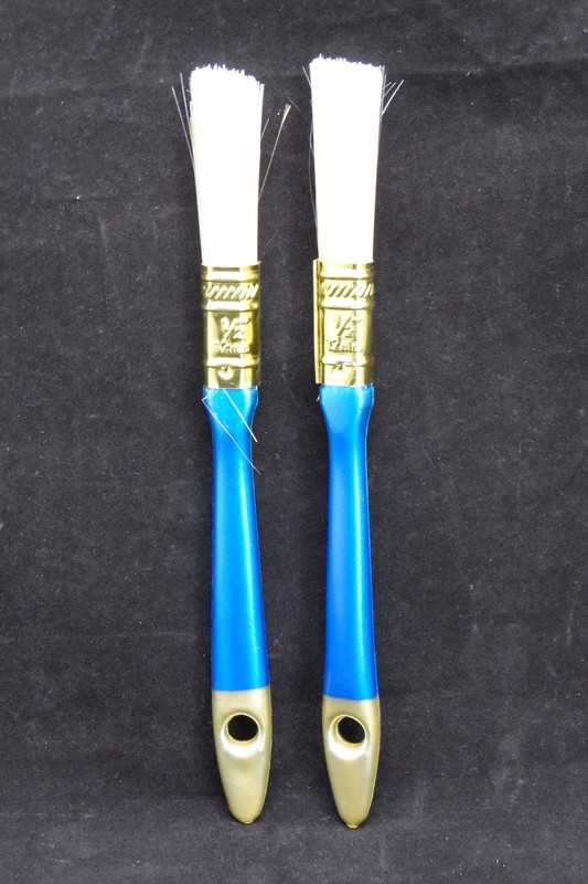 2 x 12mm (0.5″) Multi Purpose Watercolour Acrylic Oil Paint Brush Home DIY