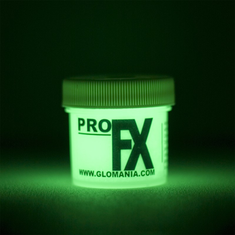 Green, Blue Aqua, Lilac White Glow in the Dark Paint 5 x 2oz pots gallery