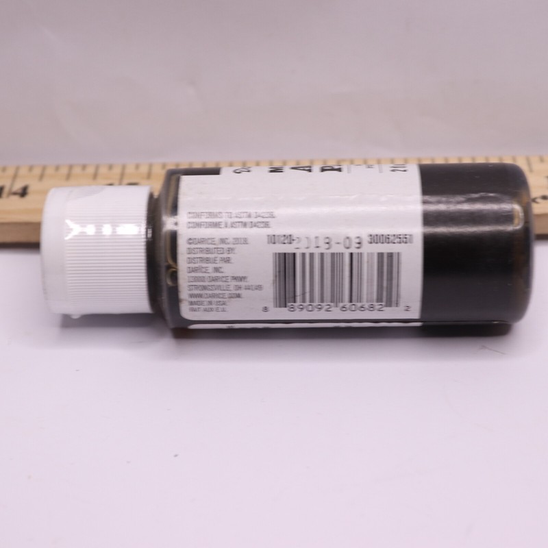 Darice Acrylic Paint Matte Black 2 oz. 30062551 gallery