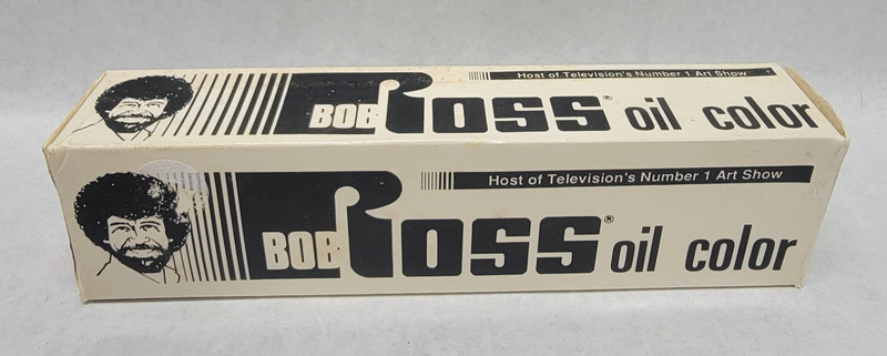 Lot of 5 BOB ROSS Oil Color 5 oz Tubes New Old Stock - Black 2 Yellows 2 Greens gallery