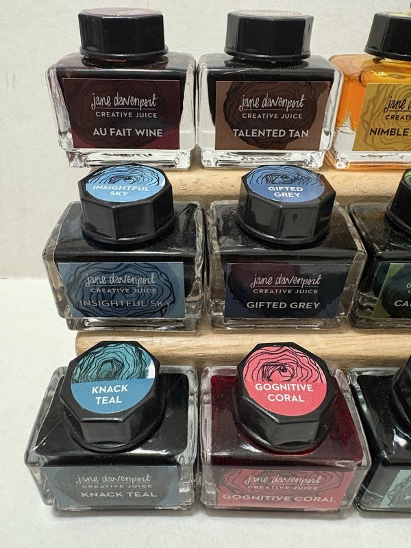 Jane Davenport Creative Juice Ink Collection Lot of 24 Most Unused Full Rare gallery