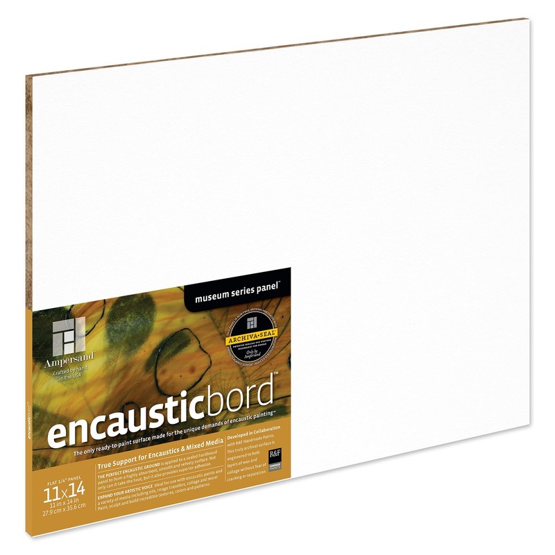 Wood Painting Panel Museum Series Encausticbord, 1/8 Inch Depth, 11 x 14