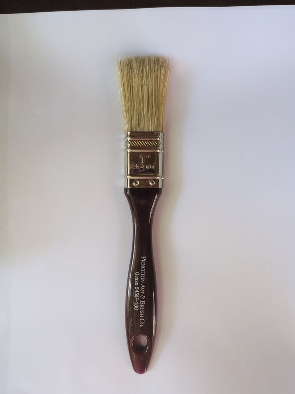 Vintage Princeton Art & Brush Co. Gesso Primer 5450F-100 Flat 1 Inch