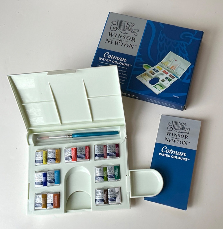 Windsor & Newton Cotman Water Colour-16 pcs.