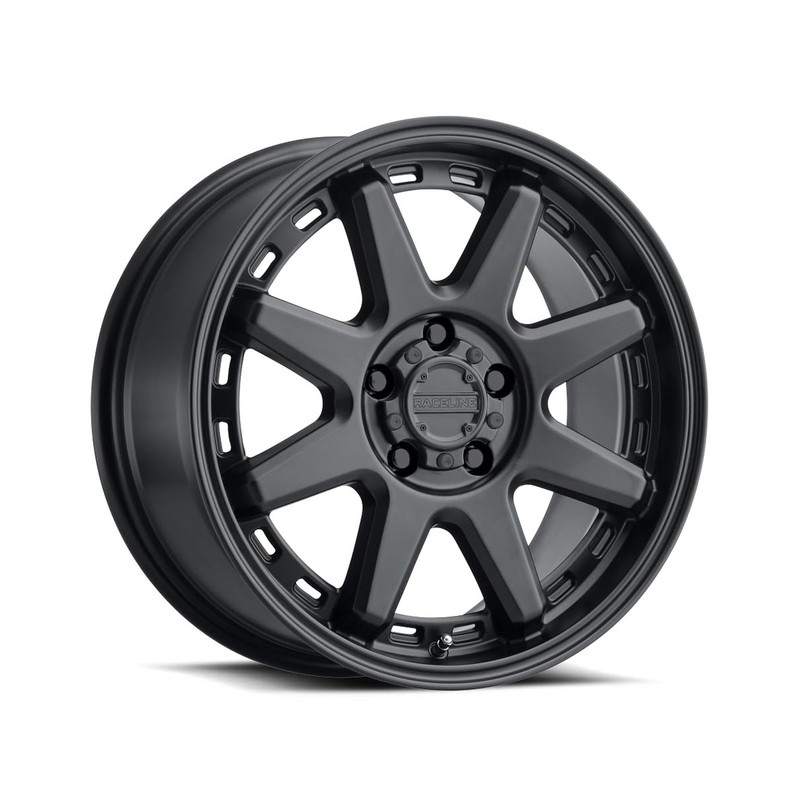 Raceline Wheels 947B SCOUT Satin Black Wheel (16 x 8. inches /5 x 114 mm, 0 m...