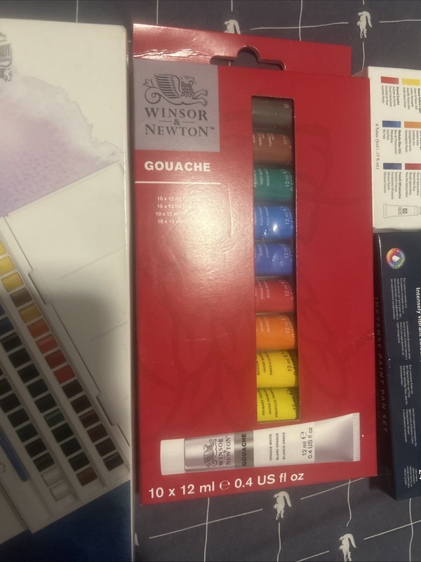 Artist Paint Set 4 Different Packs. Windsor And Newton, Derwent And Daniel Smith gallery