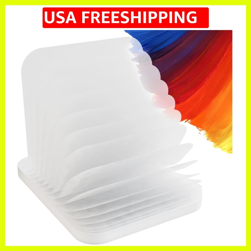 Wet Palette Paper, 100 Sheets Stay Wet Palette Paper Refill for Miniature & M…