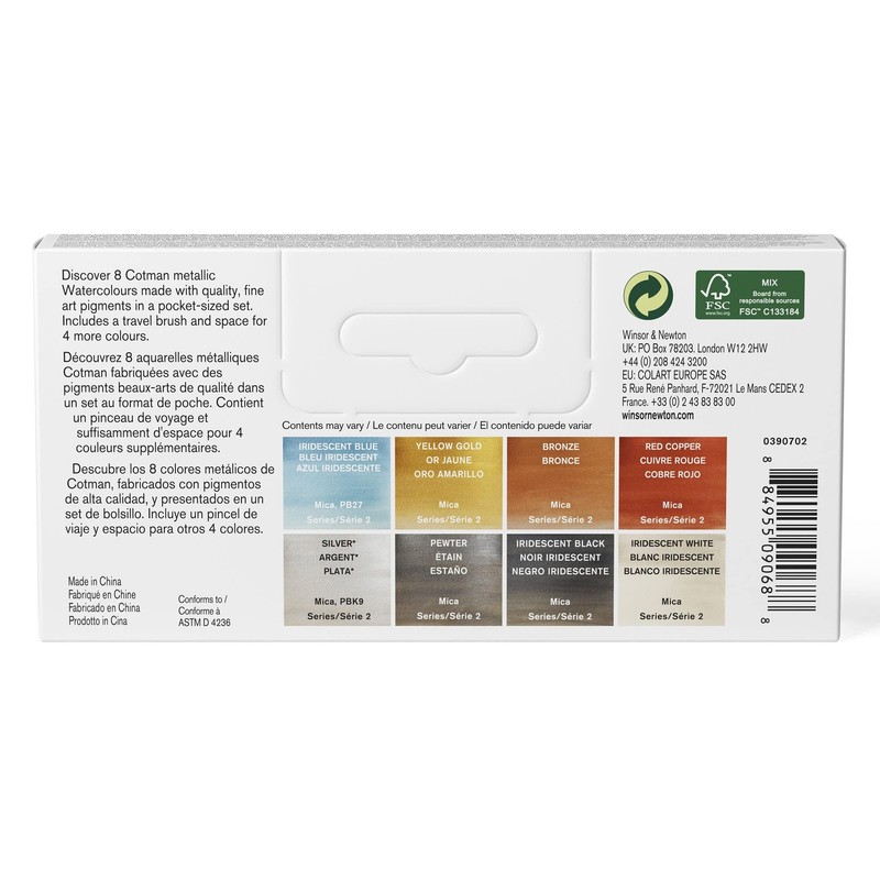 9 count (Pack of 1), Iridescent Blue, Yellow Gold, Bronze, Red Copper,... gallery