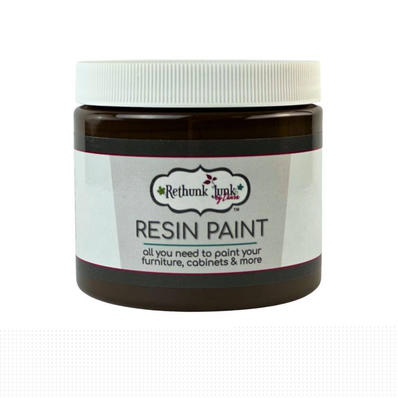 Rethunk Junk by Laura Resin Paint 16 fl oz Semisweet