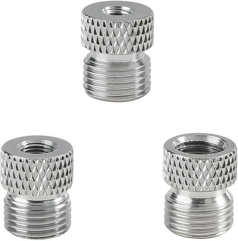 Airbrush Adapter Kit (3-Piece Set) – 1/8″ BSP Male & Female Conversion Connector