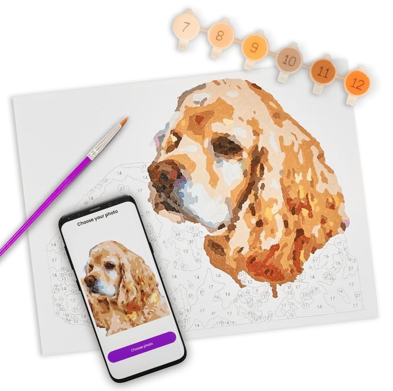 Paintable Pictures | 9.37 inches x 11.62 x 1.5 inches, Multicolor gallery