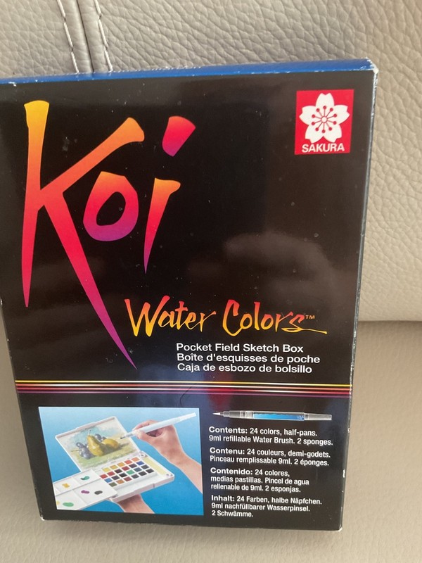 Sakura Koi Water Colors Fine Quality Watercolors 5ml Tubes 24 Color Set of 3 gallery