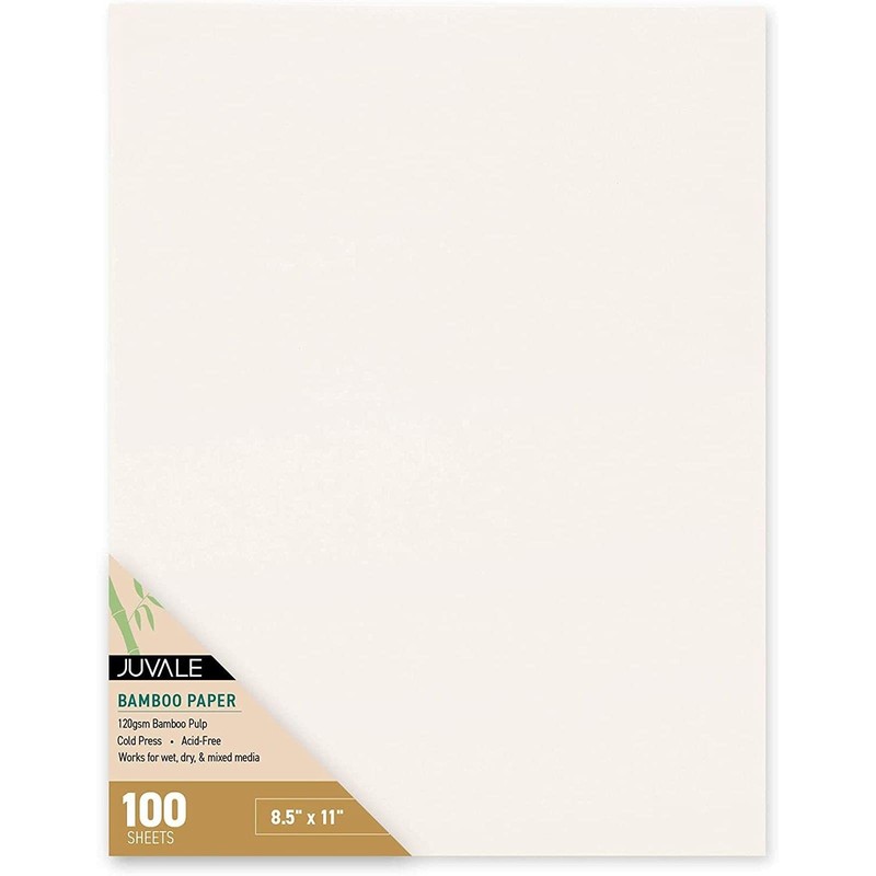 Juvale Cold Press Watercolor Paper Sheets – 8.5 x 11 in, 8.5-x-11-Inch, White