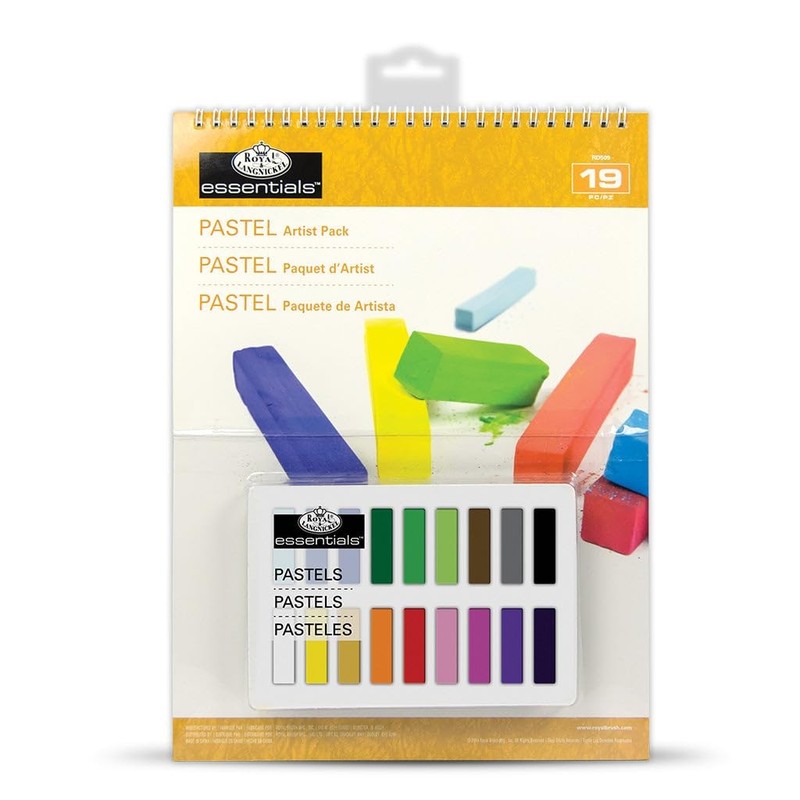 Royal & Langnickel Soft Pastels Artist Pack, 9-Inch 1 Count (Pack of 1), Blue