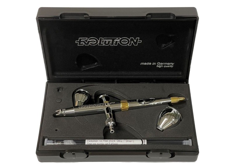 HARDER & STEENBECK – EVOLUTION 2024 CRPLUS TWO IN ONE AIRBRUSH @ USA warehouse