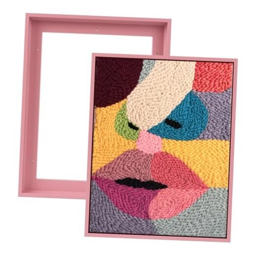 16×20 Frame for Stretched Canvas Art, 2 Pack Complete Canvas 16×20″ Pink