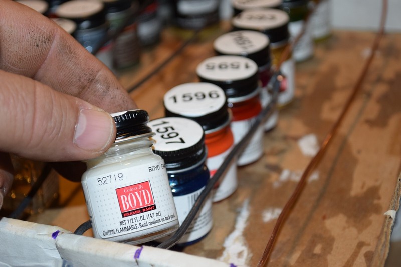 TESTORS ENAMEL PAINT COLORS BY BOYD 1/2 oz 9 colors sold individually