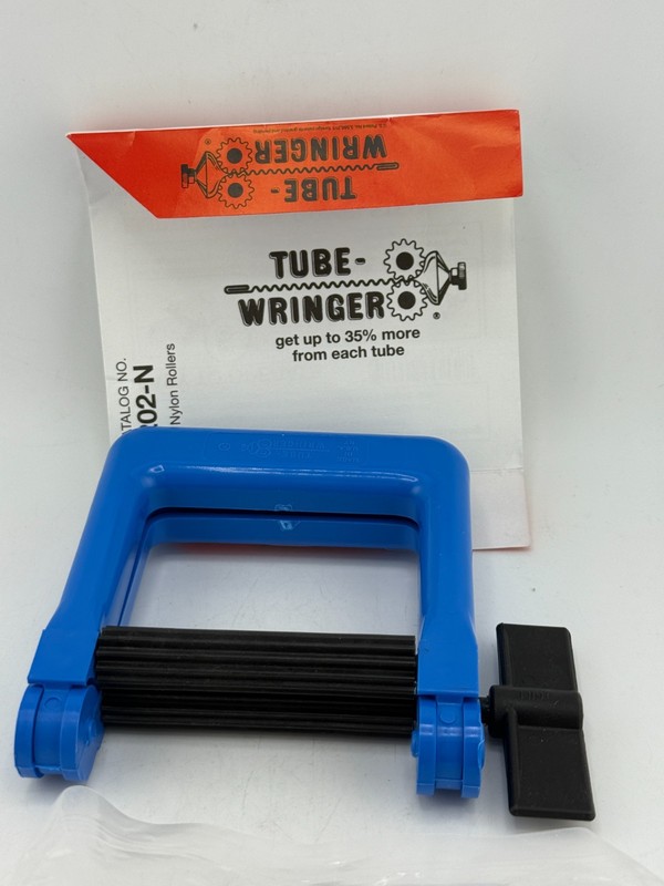 New Gill Mechanical 202-N Tube Wringer Nylon Rollers Empties Tube Paint Tool