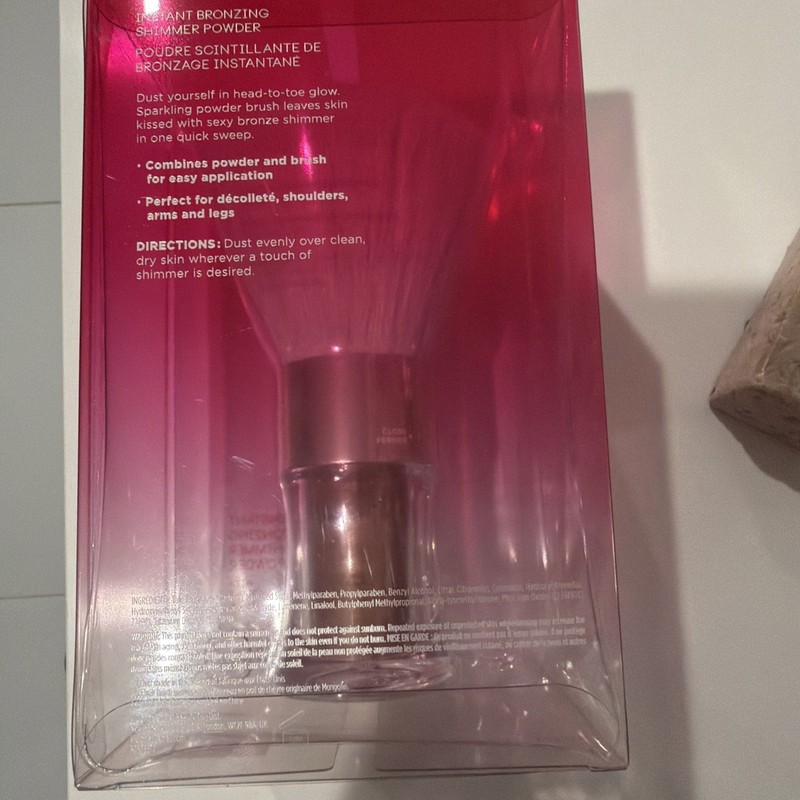 VS Bronze Kabuki Brush with Mica Powder - For Crafting, Nearly Full gallery