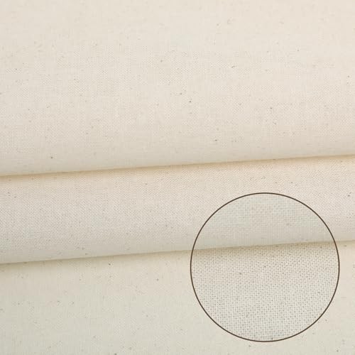 60" W Canvas Roll | 7oz Canvas Fabric Cotton Duck | Heavy Natural 2/3 Yard-7oz gallery