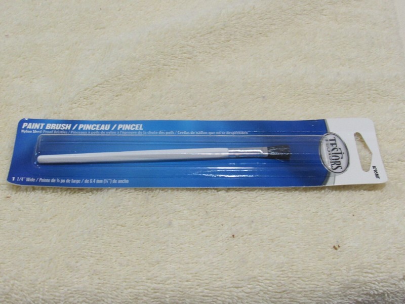 HOBBY/MODEL TESTORS #8705MT SET OF 1 NYLON BRUSH – FLAT 1/4″