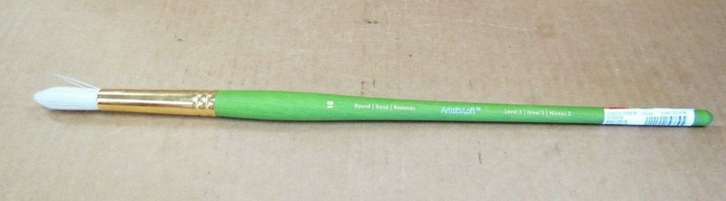 ARTISTS LOFT FIRENZE ROUND/ROND/REDONDO LEVEL 3 #10 ACRYLIC PAINT BRUSH NEW