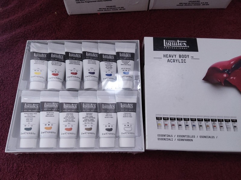 Liquitex Professional Heavy Body Acrylic Gouache, 12pcs, SEALED