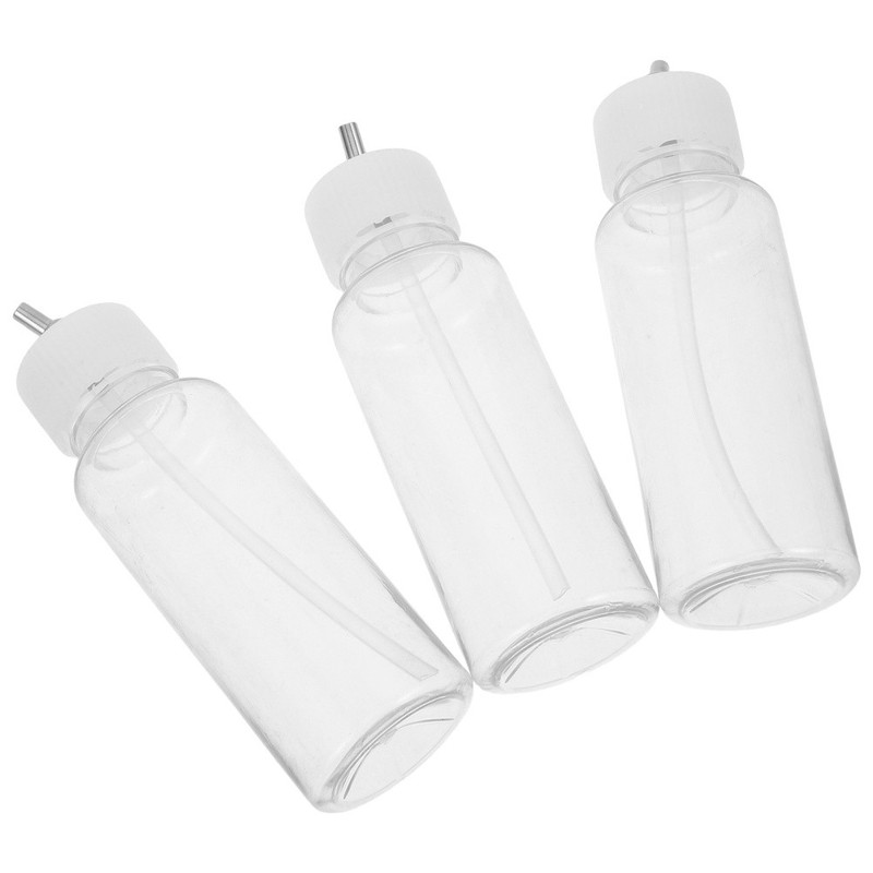 3 Pcs Empty Paint Containers Airbrush Cups Accessory Bottle Accessories