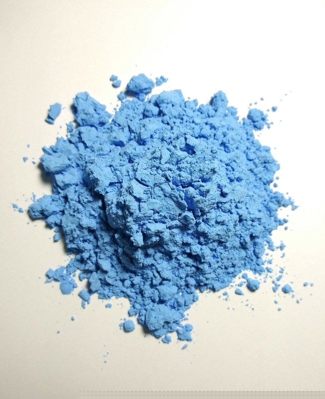 Genuine Egyptian Blue Pigment 100 Grams PB31 Shipped In Labeled Glass Jar