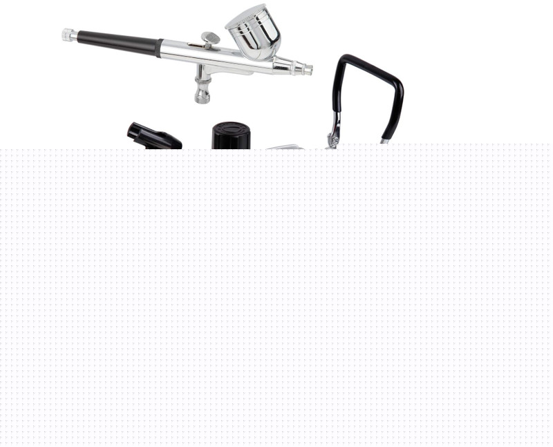 Kit Completo de Aerografía para Maquillaje, Modelos y Arte Automotriz