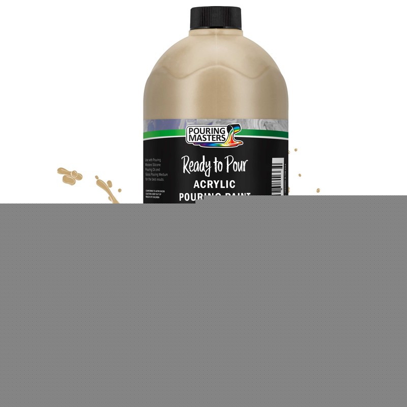 Pouring Masters Desert Sand 32-Ounce (Quart) Water-Based Acrylic Pouring Paint