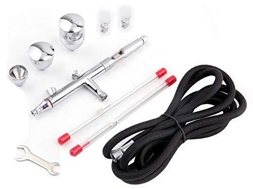 TIMBERTECH Multi-Purpose Airbrush Set AG-183K Dual-Action Gravity Feed Airbru…