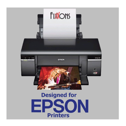 Premium Luster Inkjet Photo Paper For Epson 8.5″x11″ 50 Sheet
