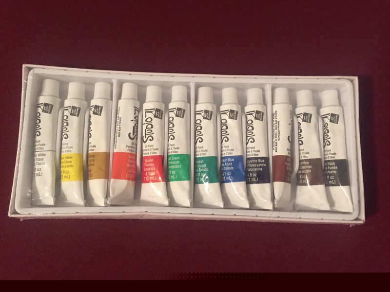 STUDIO 71 SET 12 TUBES OIL PAINTS NEW IN BOX .4 fl oz EACH SEALED