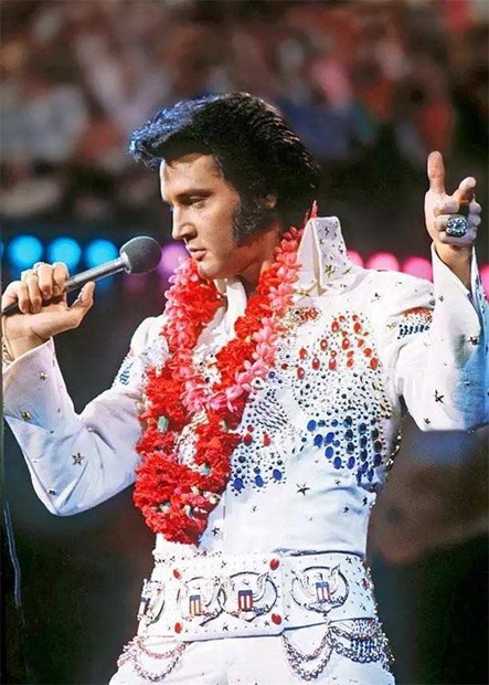 Elvis DIY Full Round Drill 30x40cm Diamond Painting