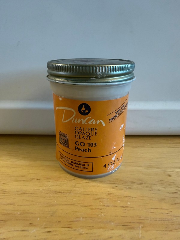 Duncan Gallery Opaque Glaze GO103 Peach