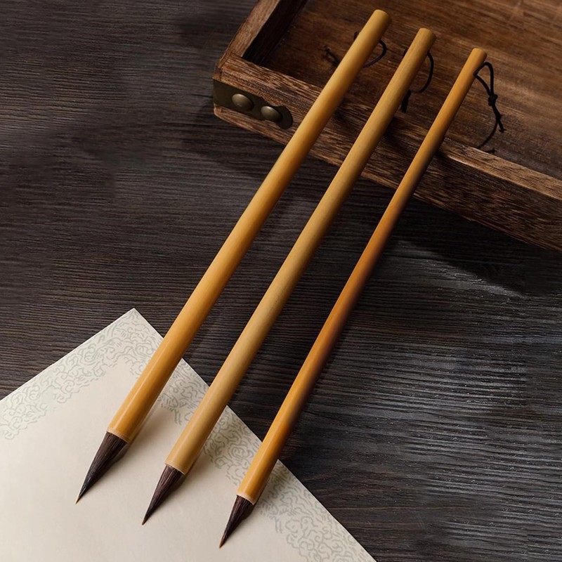 Chinese Calligraphy Brush Set for Writing Drawing Ink Brushes Japanese Kanji …