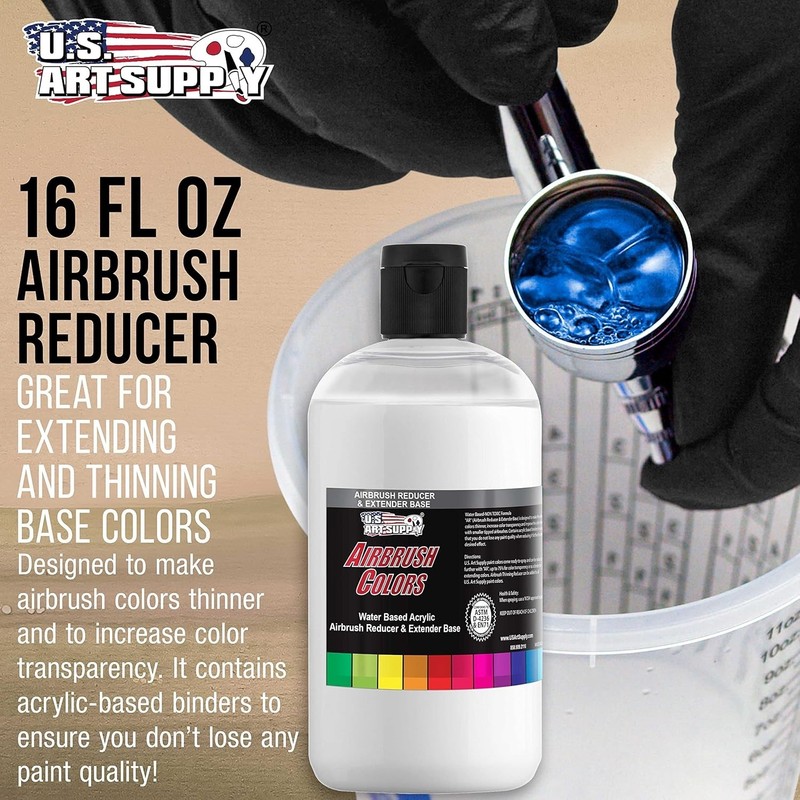 16-Ounce Airbrush Thinner Reducer and Extender Base for Acrylic Paints - Airb... gallery