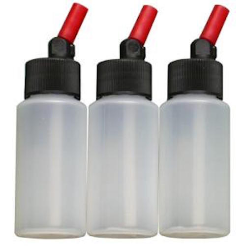 ANEST IWATA 3 Set Plastic Bottle Cup 28 ml HPA-PBS3 for HP-BC BCS Airbrush NEW