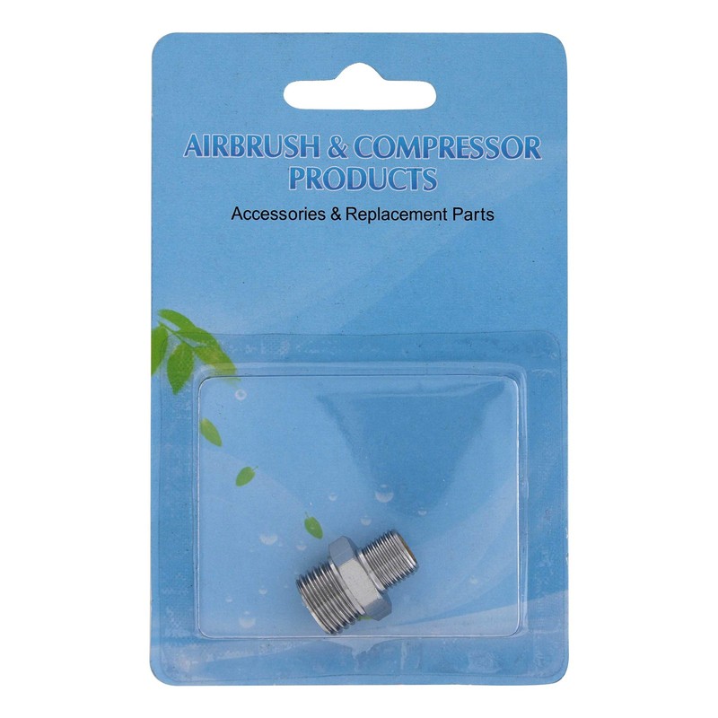 Brand 1/8" BSP Male to 1/4" BSP Male Airbrush Adapter Fitting, Conversion Adapte gallery