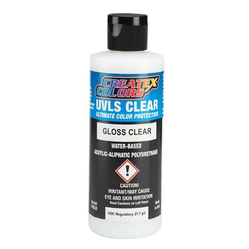 Createx Colors UVLS Gloss Clear 4oz