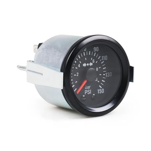 2" 52mm Mechanical Barometer 0-10 Bar/0-150PSI Air Pressure 12V Press Gauge gallery