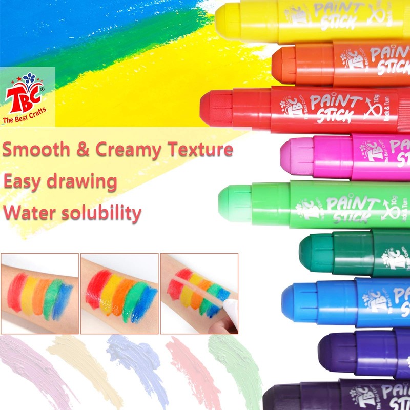 Paint Sticks for Kids Ages 2-8, 12 Classic Colors, Washable, Non-toxic, Tempe... gallery