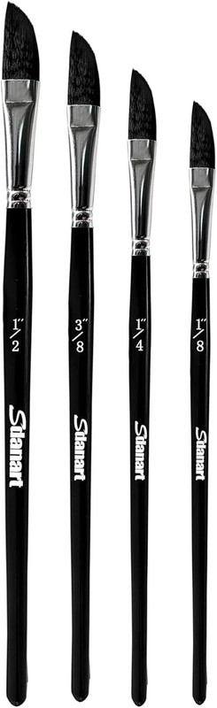 4PCS Dagger Striper Brush Set, Premium Dagger Paint Brushes Set, Professional Da