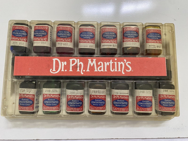 Dr. Ph. Martin’s Radiant Concentrated Water Color Set B 14 0.5 Oz