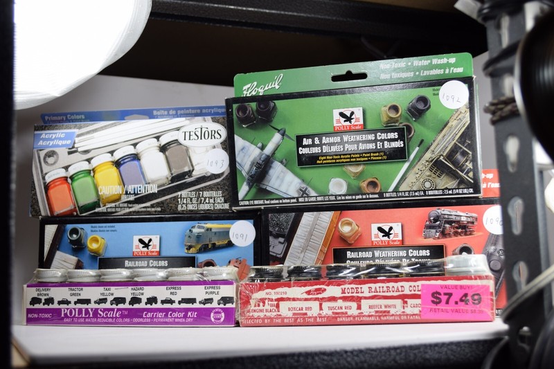 FLOQUIL POLLY SCALE TESTORS PAINT SETS sold individually