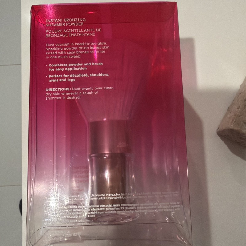 VS Bronze Kabuki Brush with Mica Powder - For Crafting, Nearly Full gallery